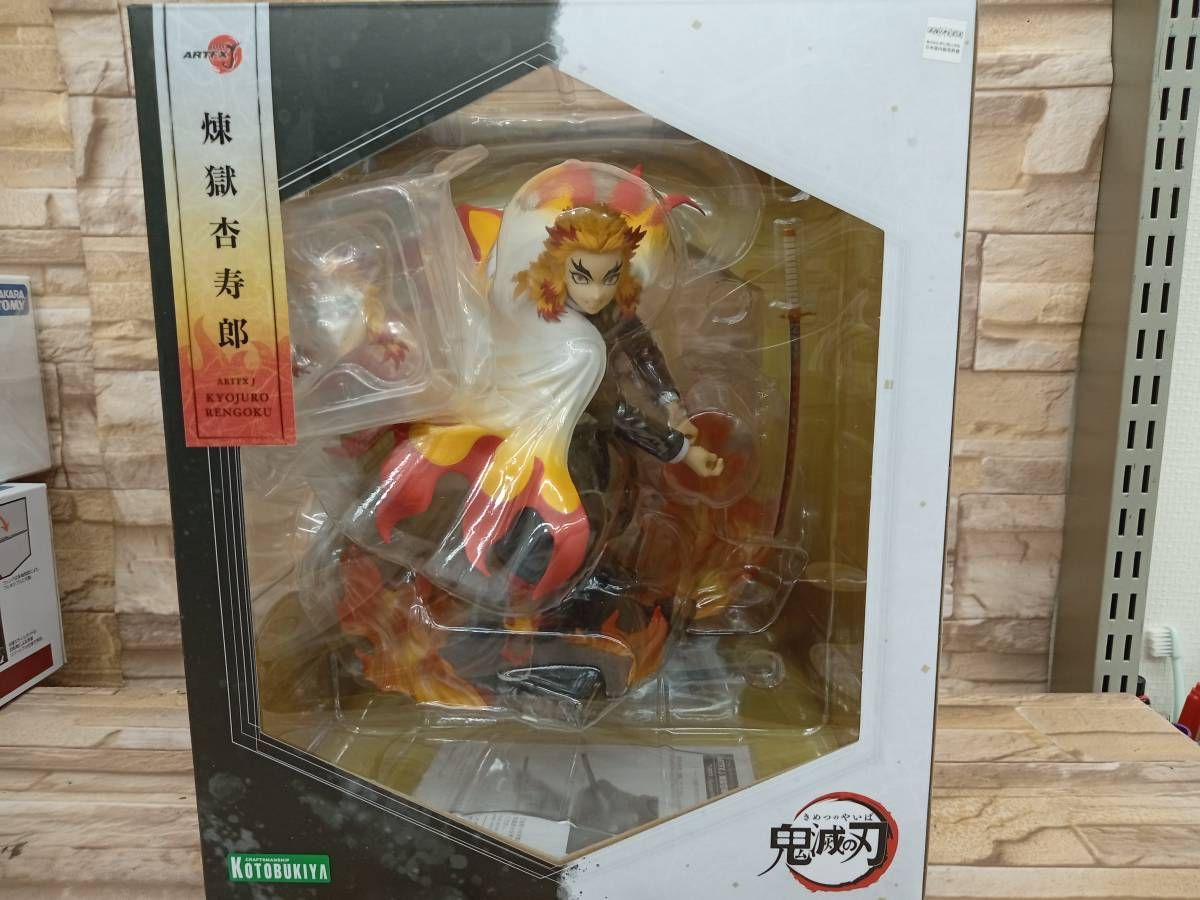 鬼滅の刃　1/8 フィギュア　煉獄 杏寿郎　コトブキヤ　ARTFX J 楽天市場】コトブキヤ 1/8 artfx j 煉獄杏寿郎 鬼滅の刃