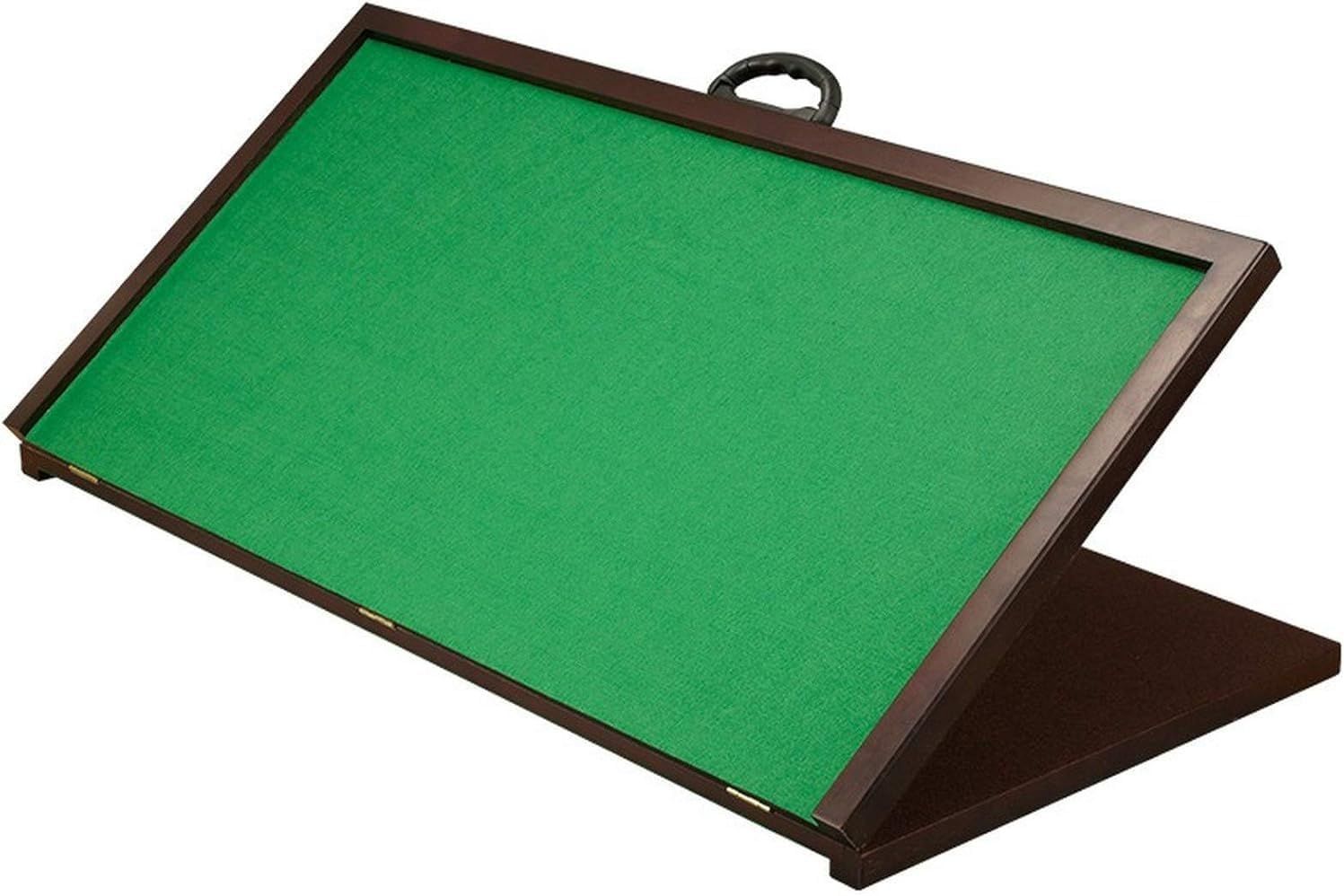 麻雀デスクトップ 軽量マージャン台 木製 ポーカーテーブル 手打ち麻雀卓 アウトドアテーブル 折りたたみ式マージャン卓 80 x 80×2.5 cm