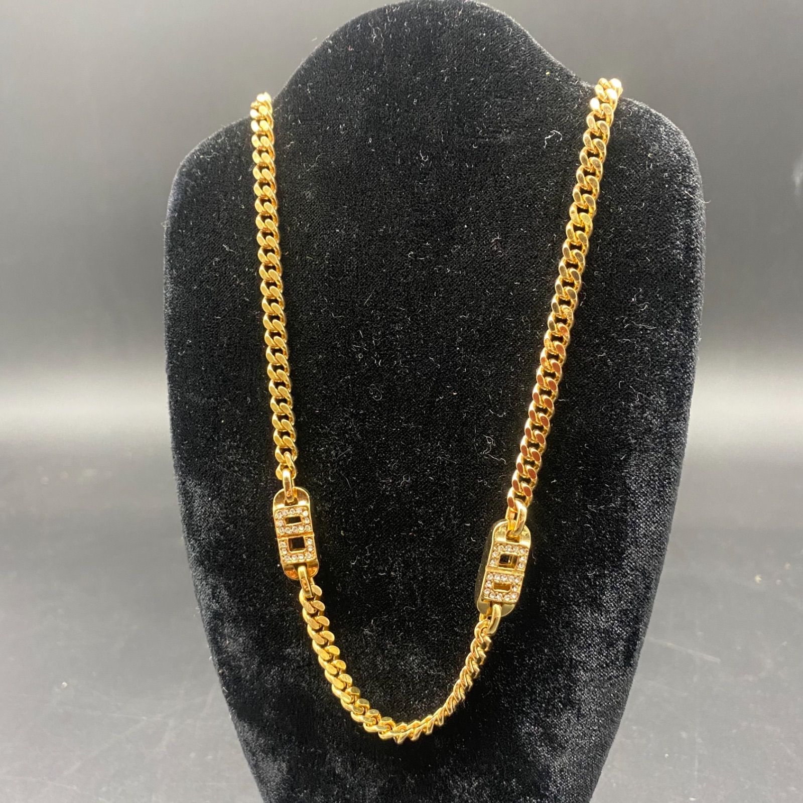 82 良品 Christian Dior クリスチャンディオール ゴールド 喜平