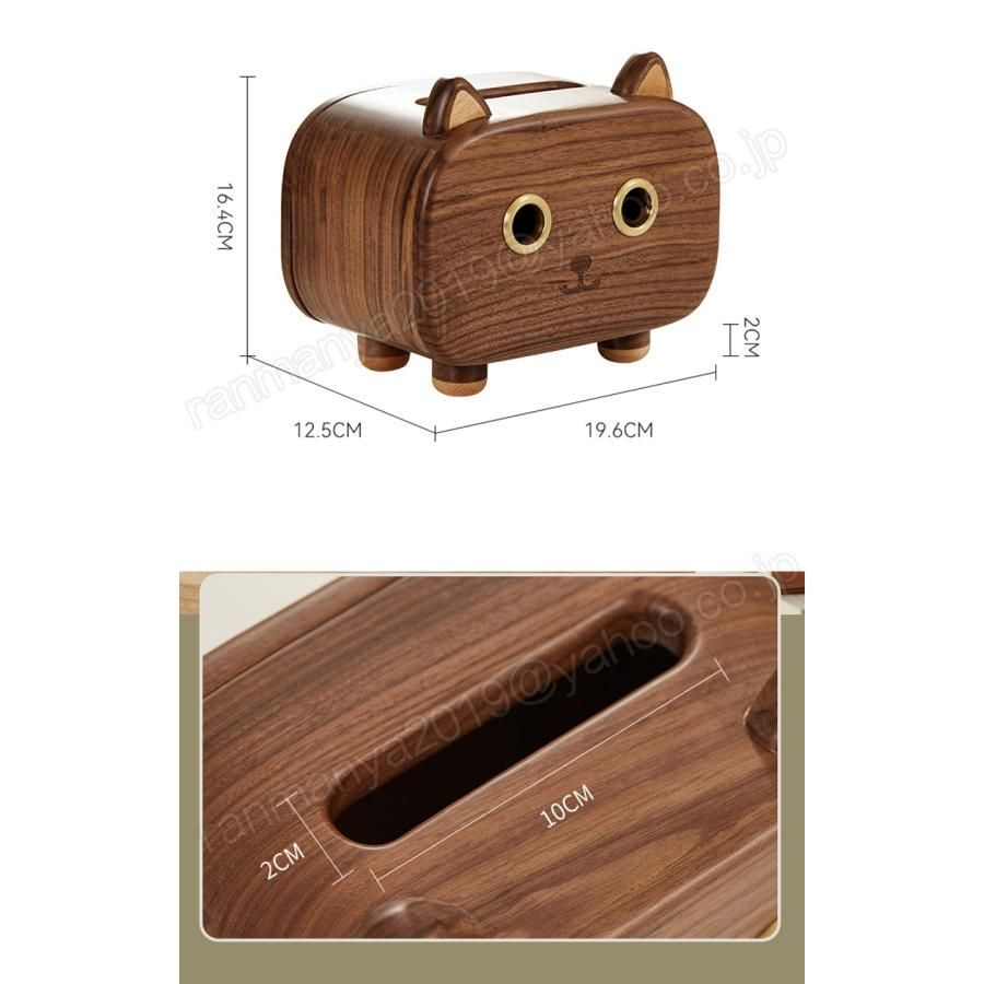ティッシュケース 木製