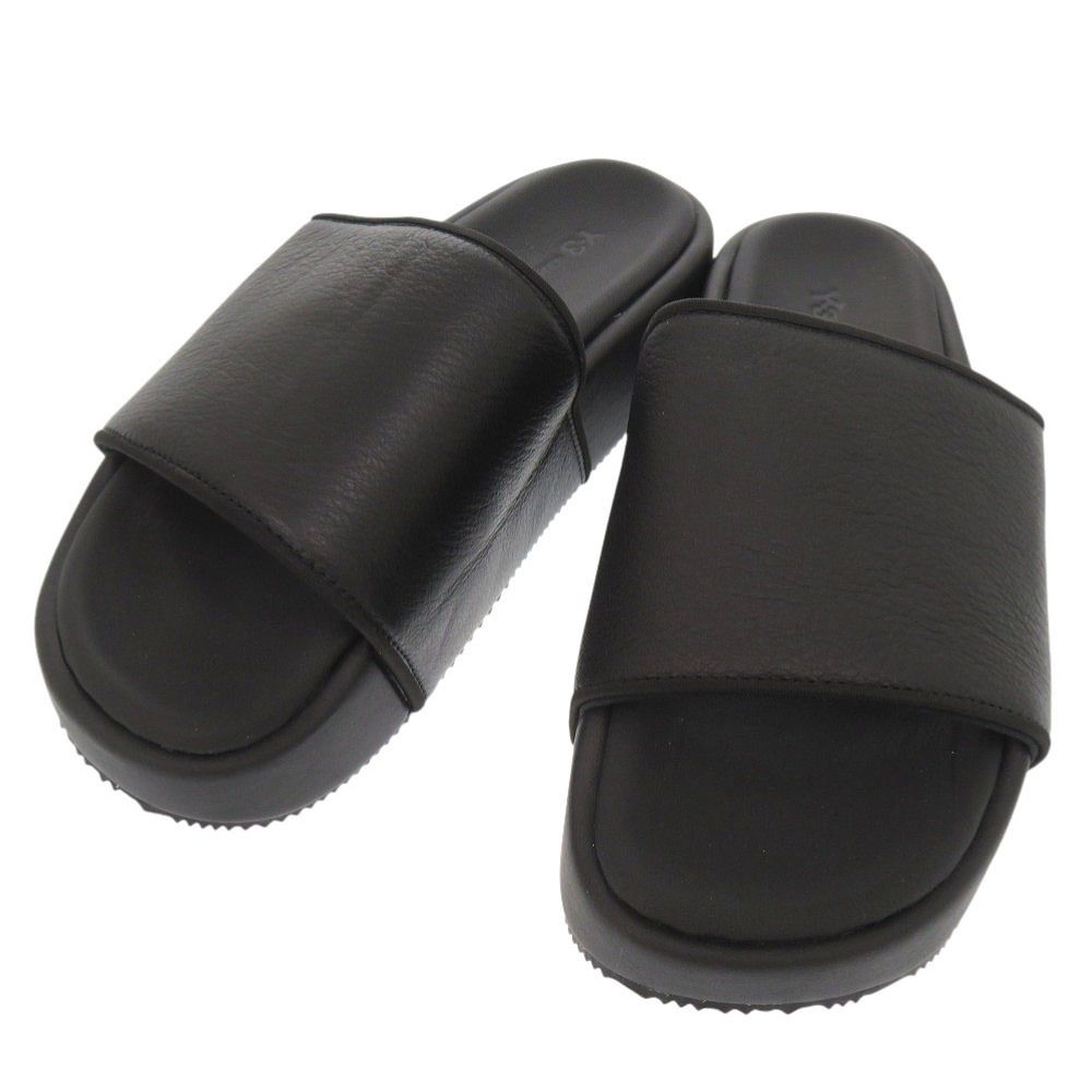 ヨウジヤマモト×アディダス芸者サンダルY-3 Y-3 ブラック レザー