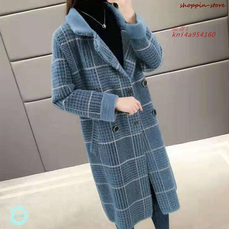 グレンチェック チェスターコート