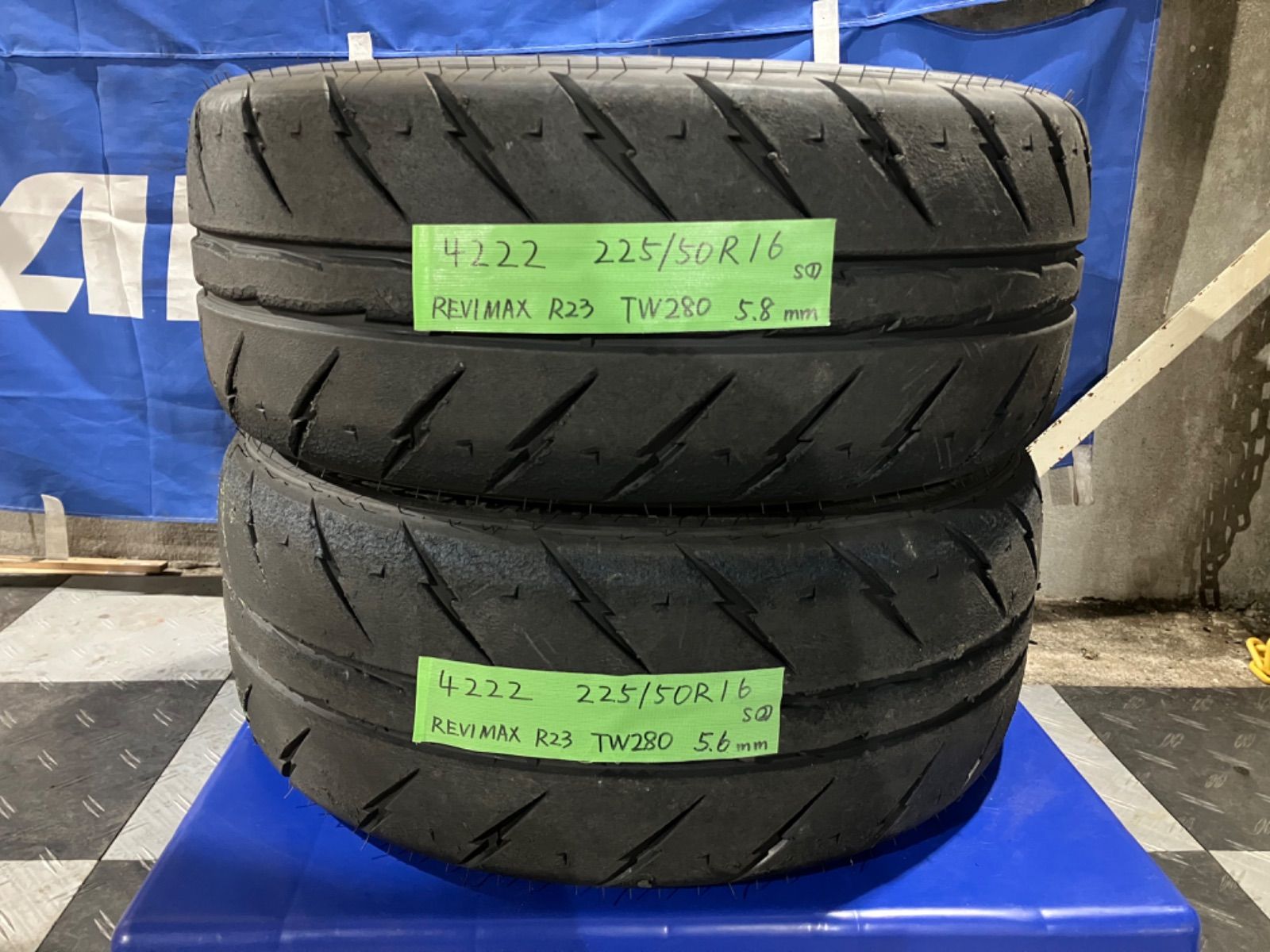 225/50R16 シバタイヤ TW280 中古タイヤ2本 - メルカリ 