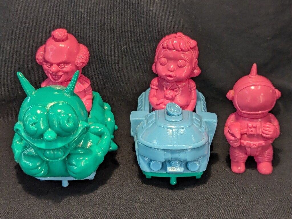 MILKBOY TOYS THE ROLLY COASTERS PLAY SET 緑/ピンク/青成型 - メルカリ