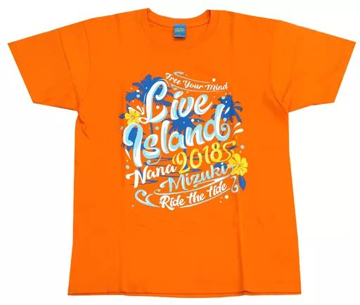 中古】Tシャツ(女性アイドル) 水樹奈々 ISLAND-LIMITED TEE(Tシャツ