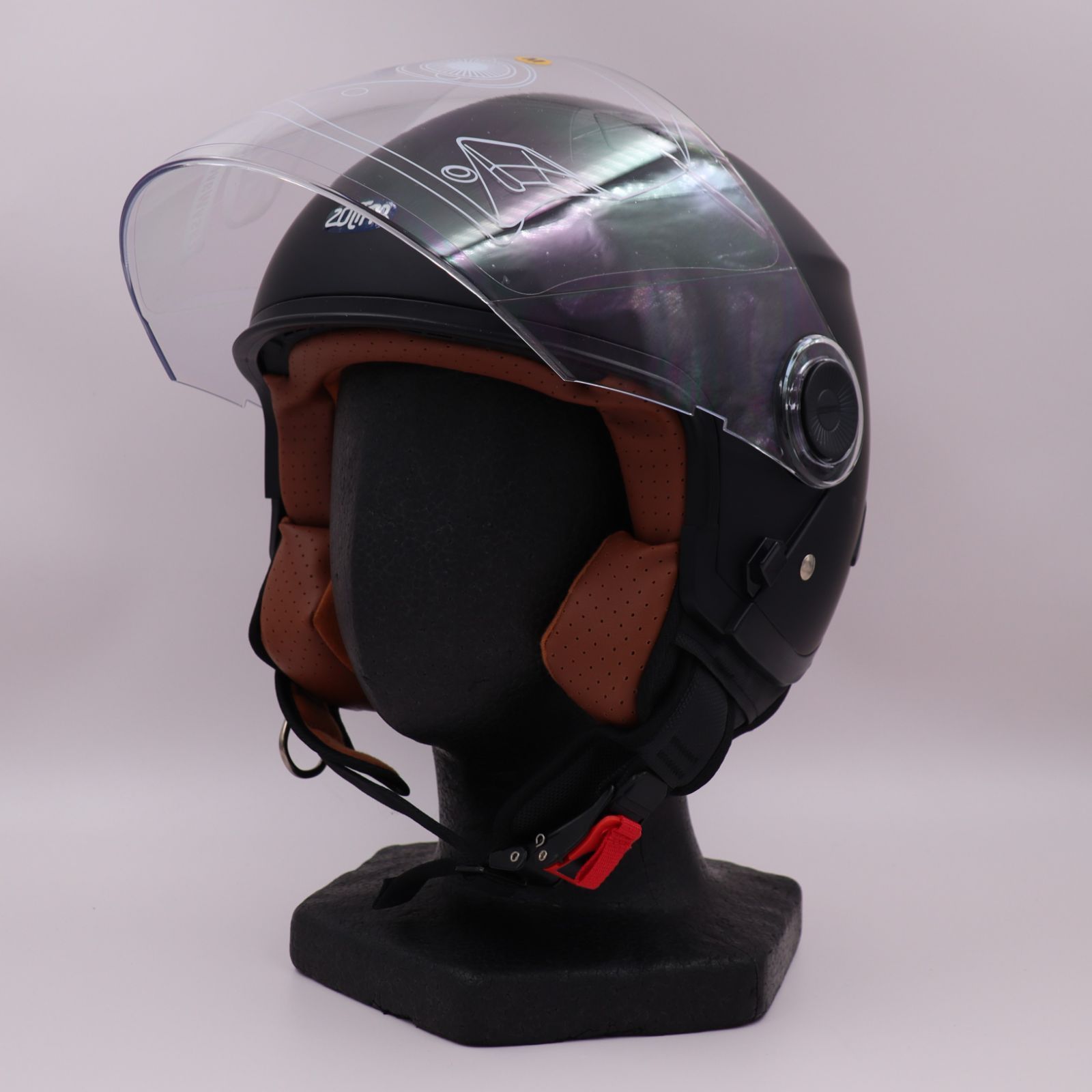 ZOLTAR　EasyWave3 Sports Jet【イージーウェーブ3 スポーツジェット】MATT BLACK　Ｍサイズ※女性・こどもベース　ジェットヘルメット