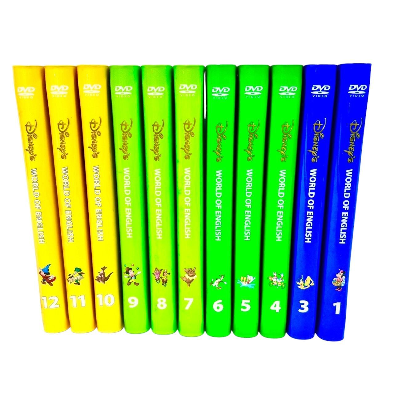 DWE ディズニー英語システム ストレートプレイ DVD 2巻欠品 11巻セット 