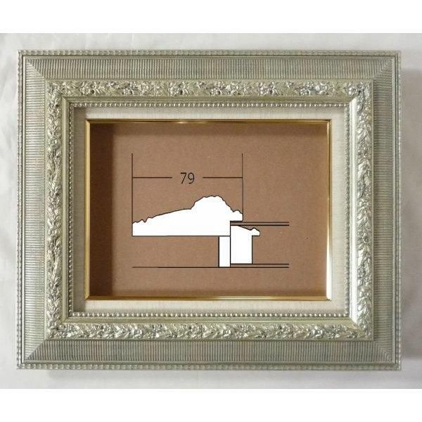 油彩 油絵用仮縁 枠のみ ガラス アクリルなし 裏板なし 展覧会 公募展用 キブカ サイズF120号 S100号