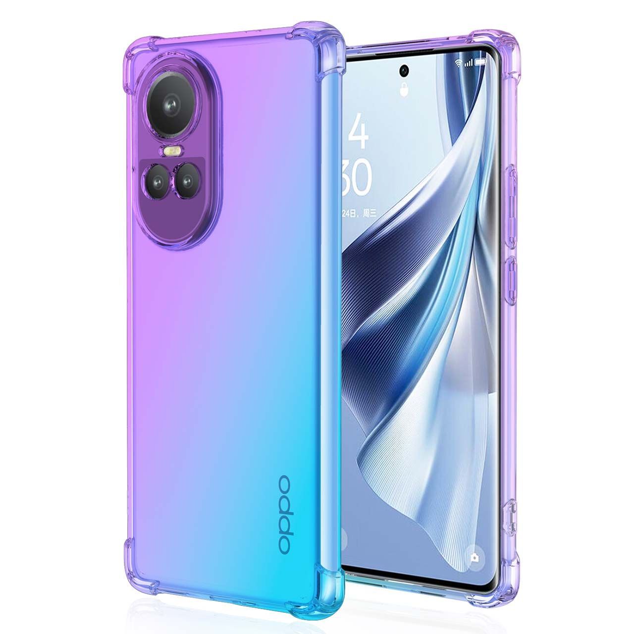 OPPO Reno10 Pro 5G ケース リノ 10プロ グラデーション耐衝撃 ソフト