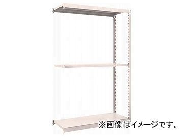 トラスコ中山 M1.5型軽中量棚 1160×445×1800 3段連結 ネオグレ M1.5-6443B NG(7800428)