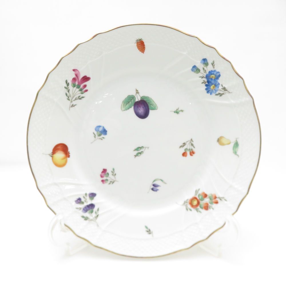 Richard Ginori リチャードジノリ ペルージャ ベッキオフルーツ 中皿 2枚 19cmプレート ペア ケーキ SO3665U2