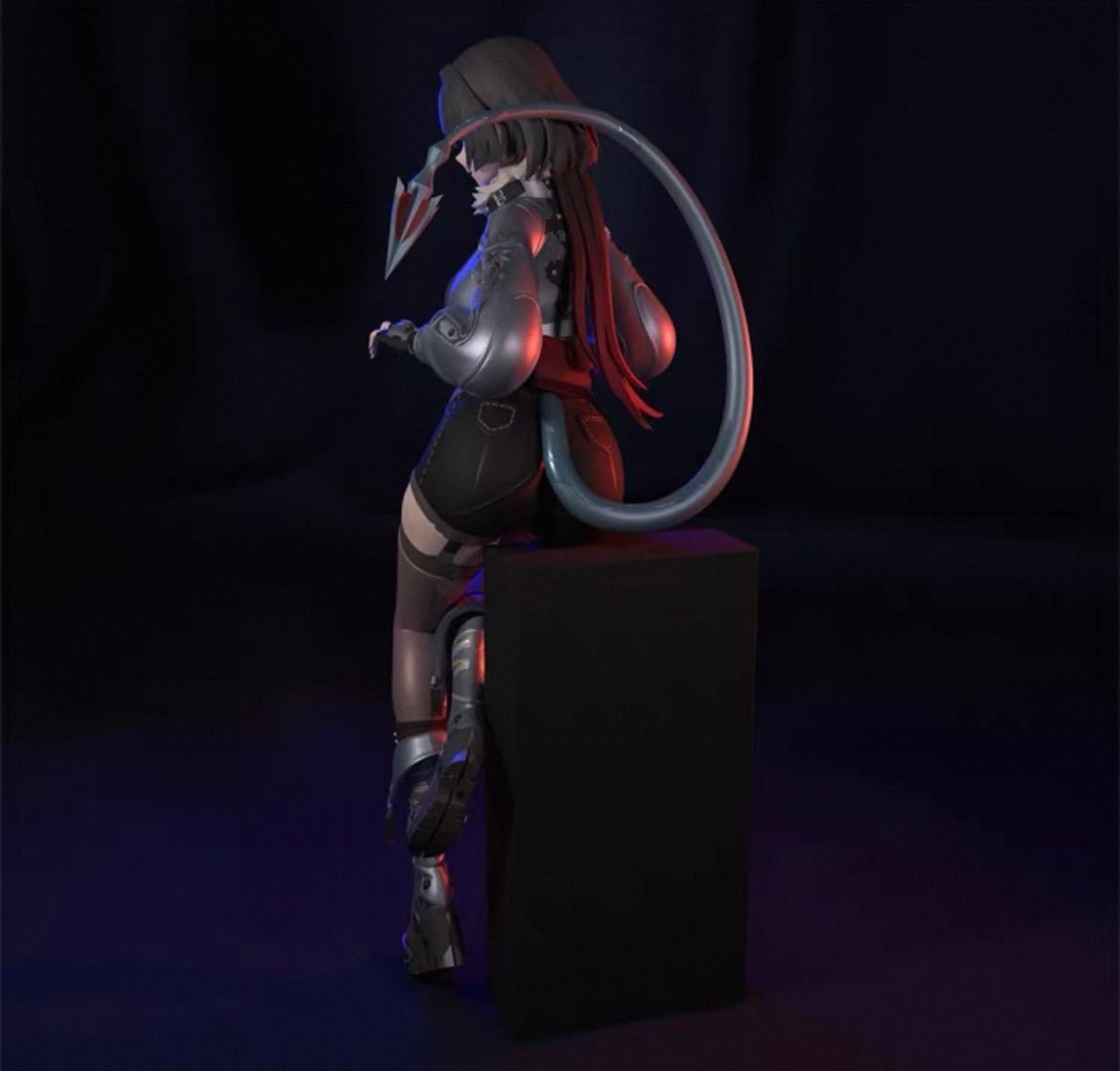 1/4 ガレージキット フィギュア 未塗装 ゼンゼロ ジェーン・ドゥ 43cm