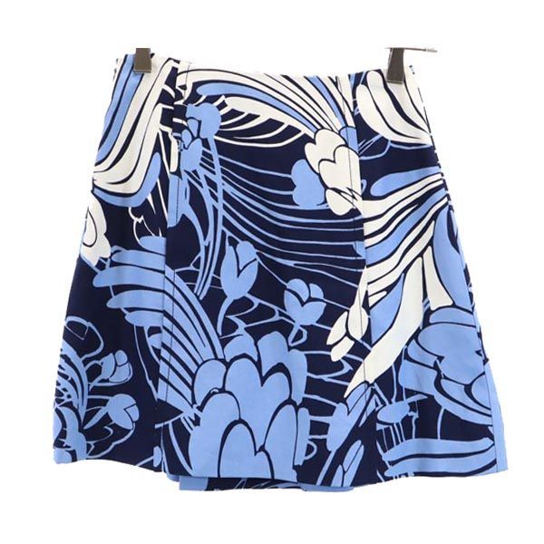 miumiu スカート　36 MiuMiu☆Pleated chino skirt☆プリーツチノスカート☆送込 (MiuMiu