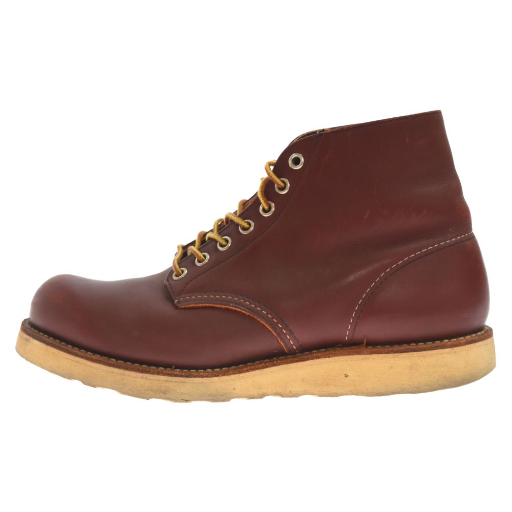 RED WING (レッド ウイング) 8166 6 Classic Round クラシック ラウンド レザー ブーツ ブラウン 8