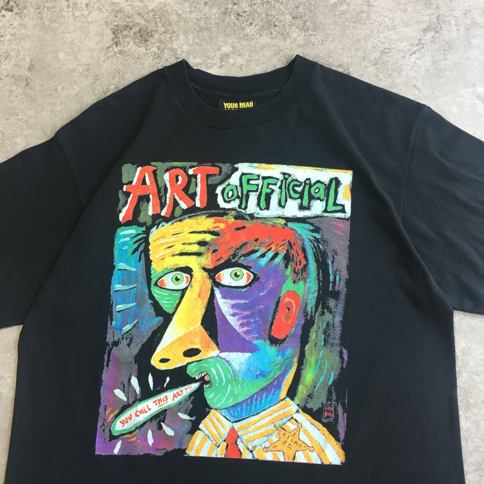マティ@古着 様 専用】90s USA製 Fred Babb ART official「YOU CALL 