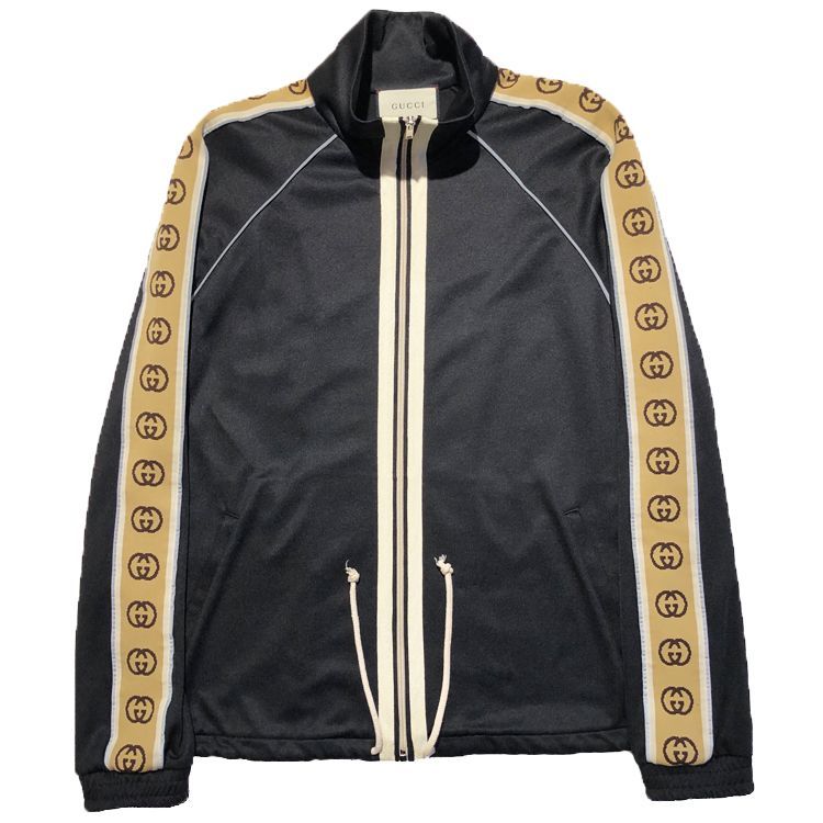 GUCCI グッチ テクニカル ジャージー GG ロゴ ジャケット Lサイズ