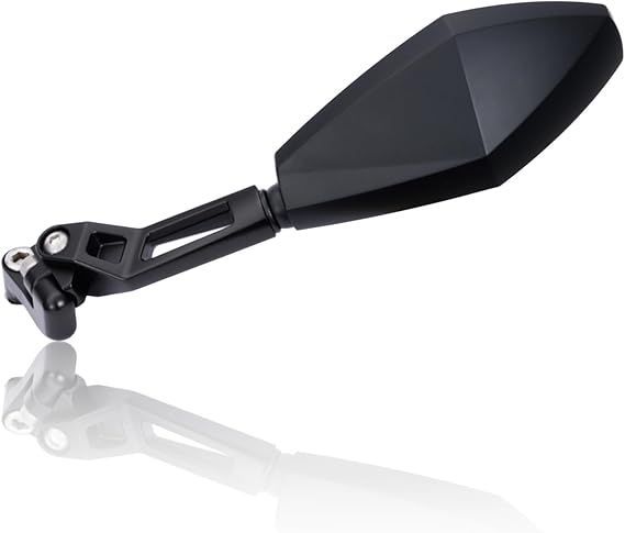 デイトナ(Dayotna) バイクミラー ハイビジミラー 10mm正ネジ 軽量 広角