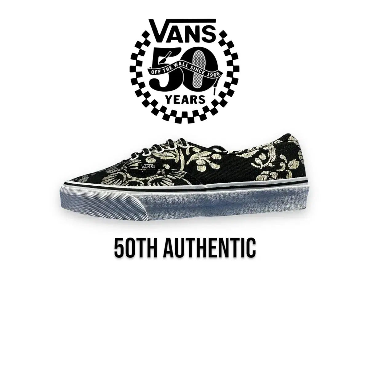 【雷市場（ポンジャン）商品韓国直送】 260mm VANS(バンズ) 50 記念日 オーセンティック Vans