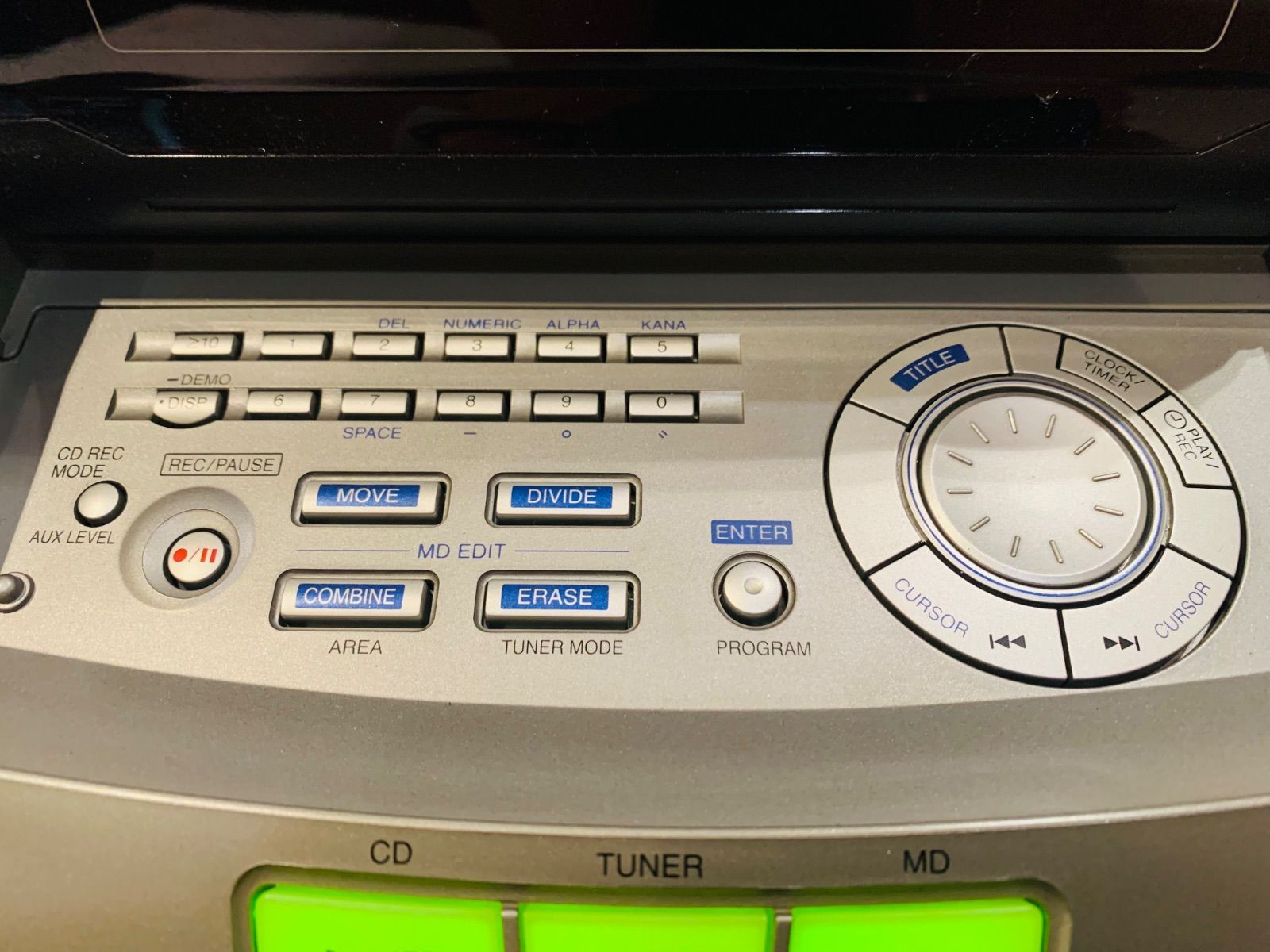 【動作確認済み】Panasonic パーソナルMDシステム RX-MDX1 動作確認済み】Panasonic パーソナルMDシステム RX-MDX1 - メルカリ