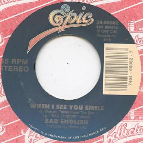 米7” Bad English When I See You Smile / Rockin Horse 3469082