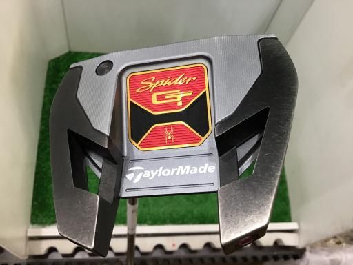 テーラーメイド Spider GT SILVER スモールスラント 34インチ レフティ パター PT スチール フレックスその他 メンズ 男性用 左利き レフティ 左用 Cランク ゴルフクラブ
