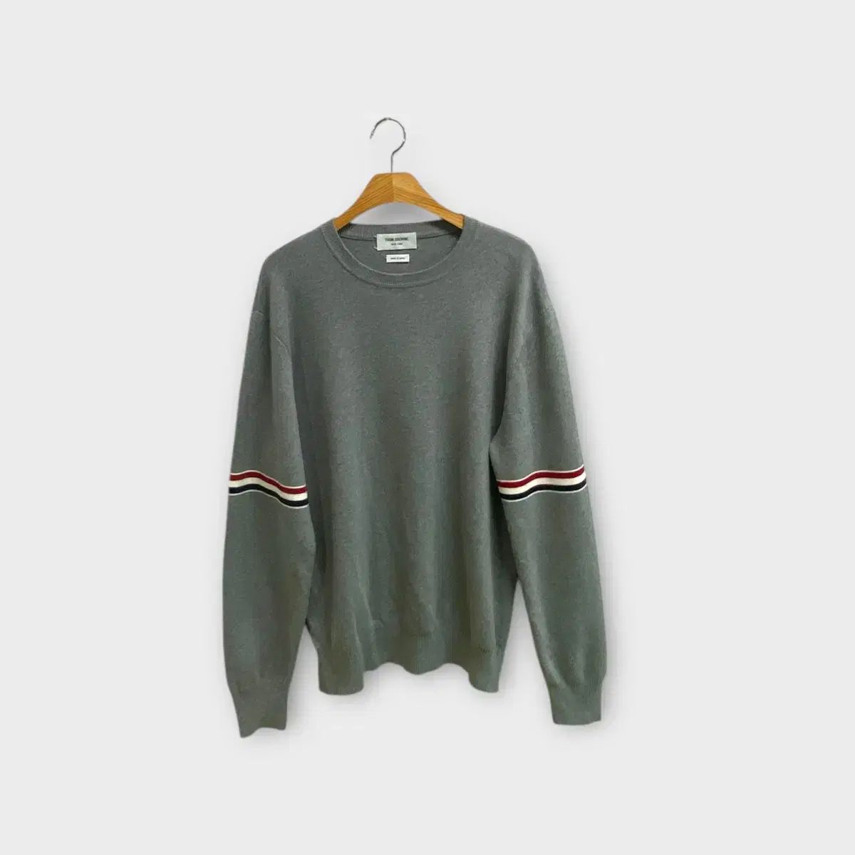 THOMBROWNE トムブラウン グレー ニット セーター