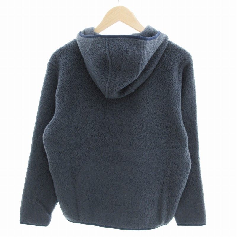 小物 _ patagonia フリースジャケット Lサイズ グレー/ネイビー