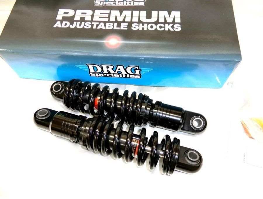 Drag Specialties 車高調節サスペンション 11インチ ハーレー