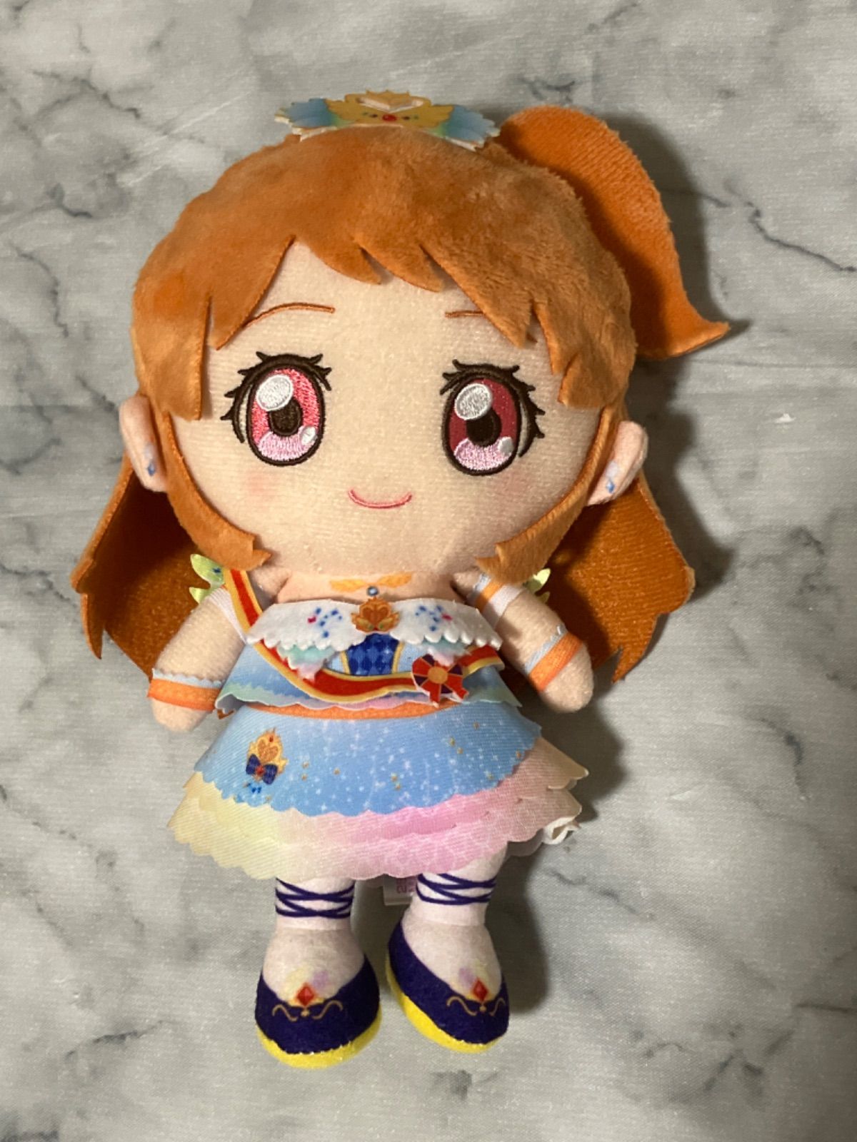 アイカツ　大空あかり　Chibiぬいぐるみ　オデットスワンコーデ　プレミアムレアver