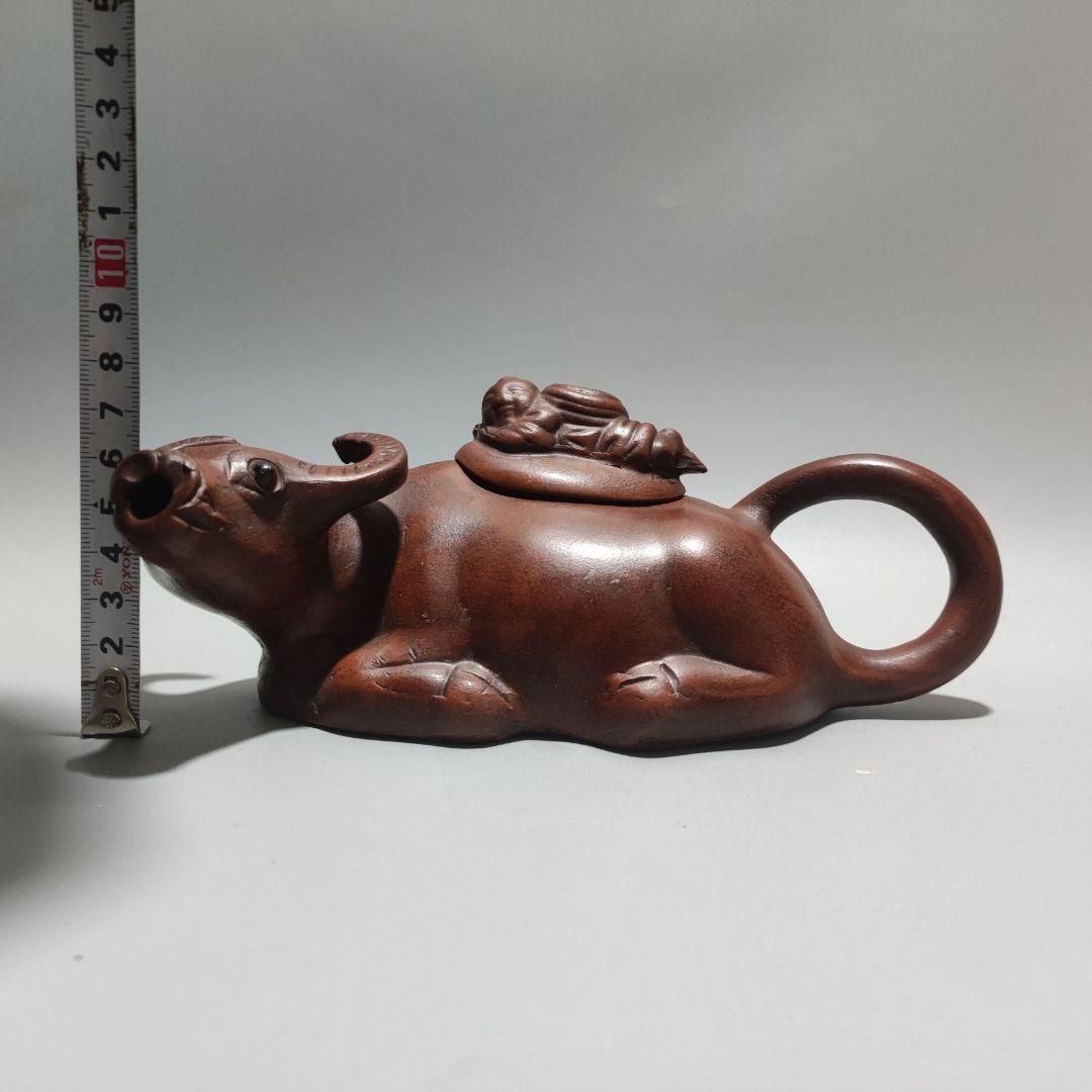 龍茶壺  中国古美術  宜興  紫砂壺・急須・茶道具 龍茶壺 中国古美術 宜興 紫砂壺・急須・茶道具 - メルカリ