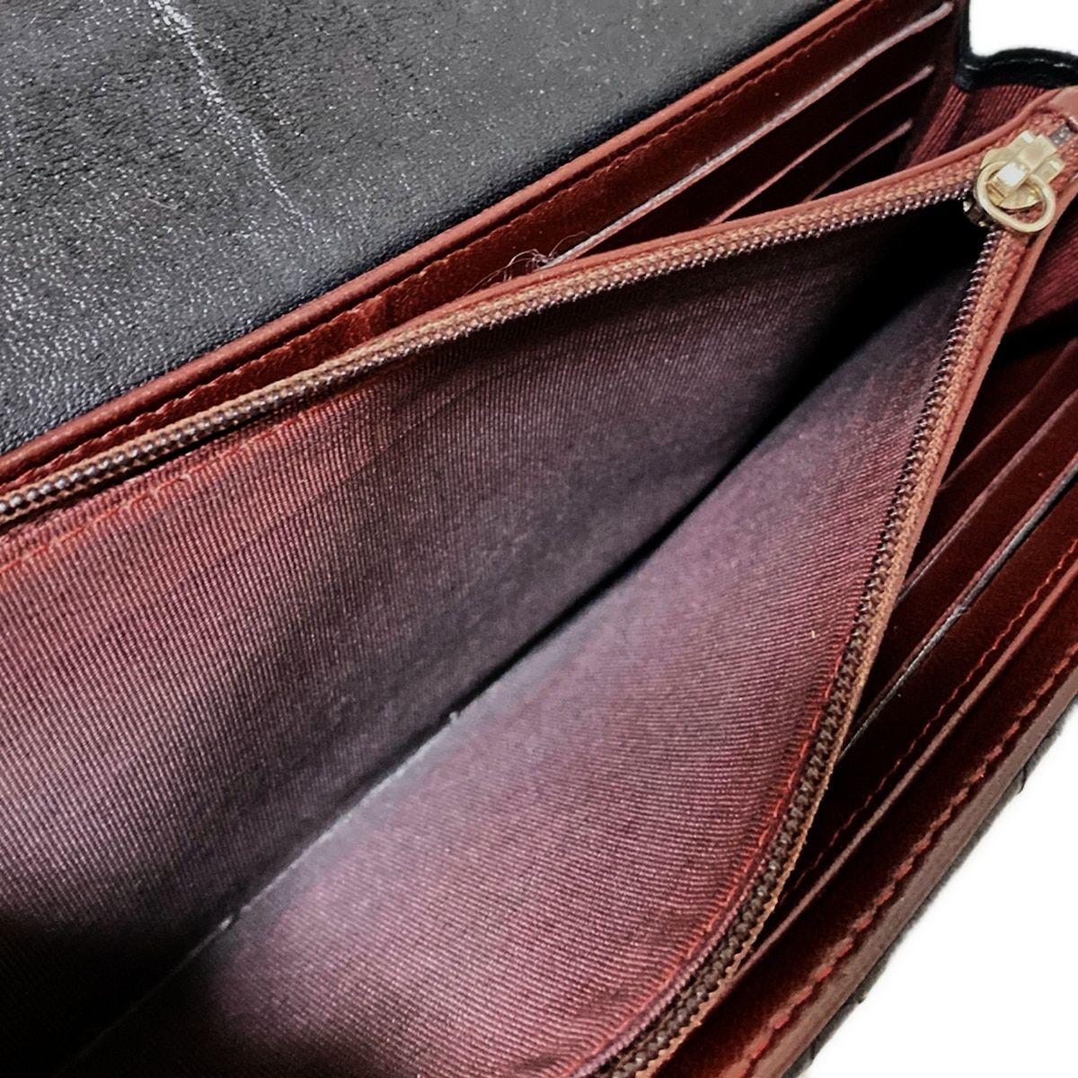 CHANEL(シャネル) 長財布 マトラッセ 黒 シルバー金具