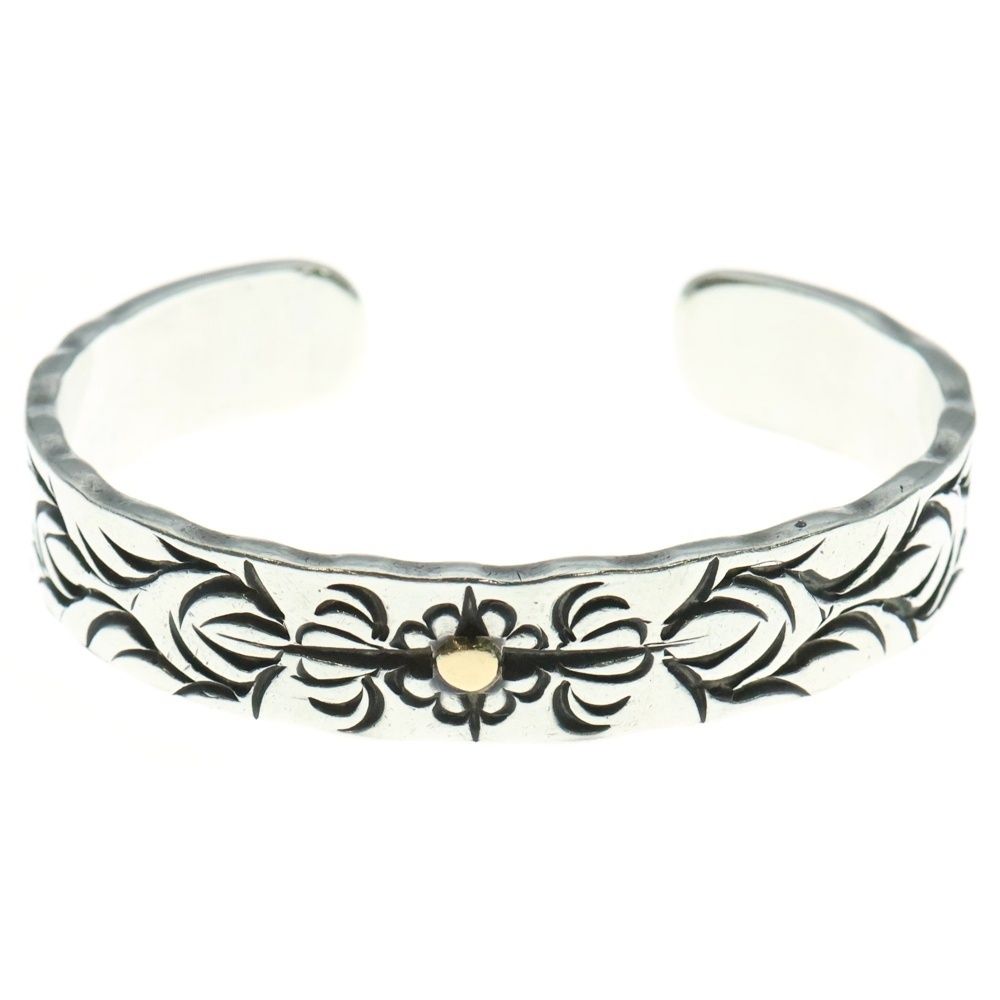 BIG HAND ビッグハンド K18付き SUNアラベスクバングル シルバー ゴールド No.246