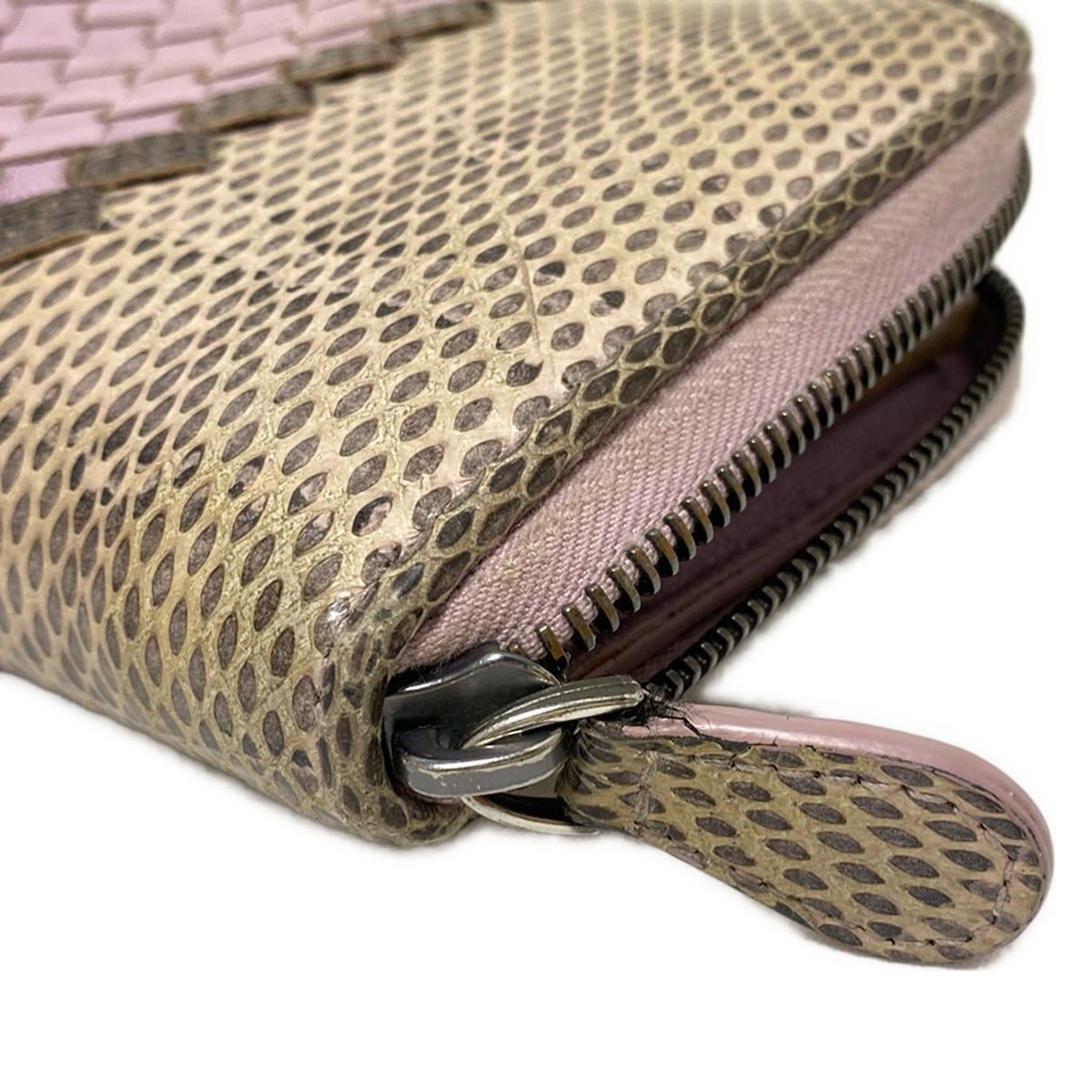 ボッテガヴェネタ ラウンドジップ 長財布 アイヤーズ イントレ