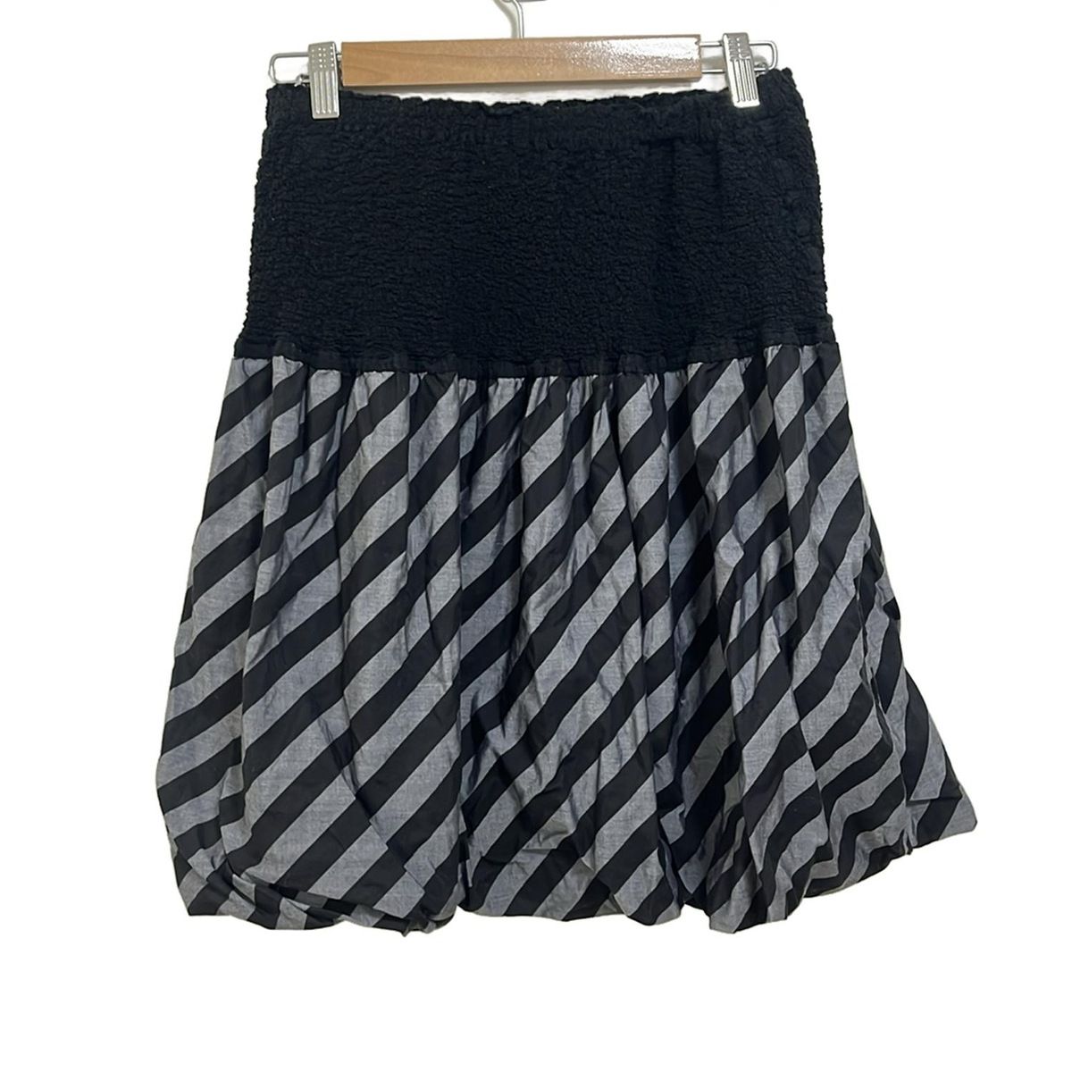 ひざ丈 ウエストゴム