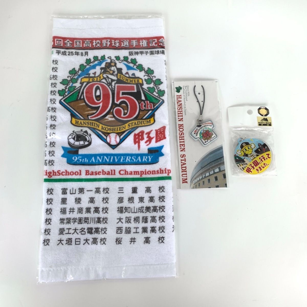 第95回全国高校野球選手権大会 甲子園球場 2013 フェイスタオル 記念 