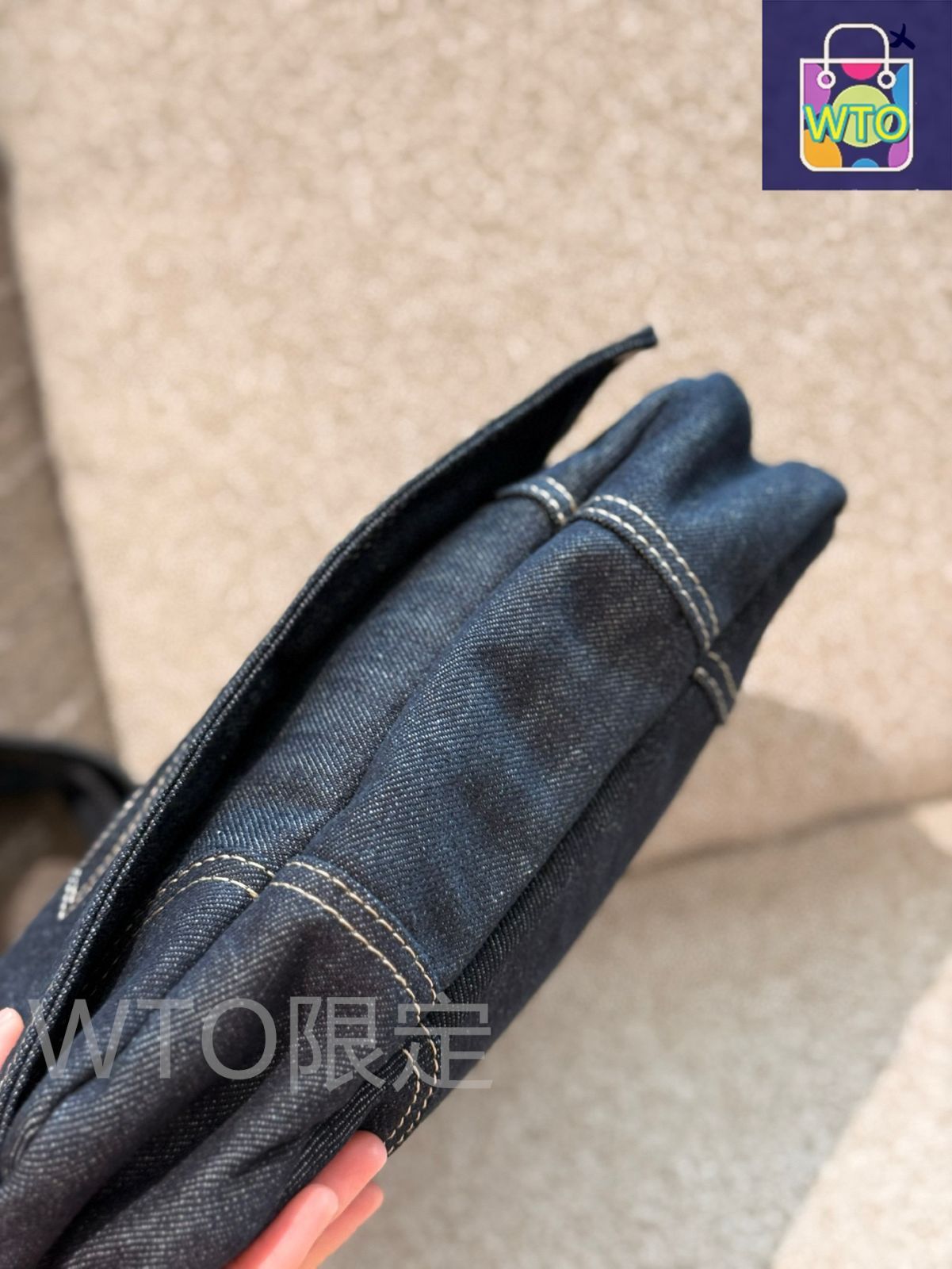 シャネル　デニム　ヴィンテージ 今日特価】Chanel シャネル デニムメッセンジャーバッグ