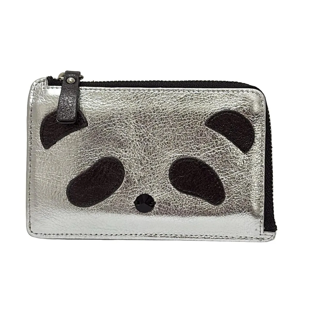 【希少 新品未使用】アンテプリマ 折り財布 三つ折り パンダ 牛革 付属品有り パンダ/三つ折ウォレット/ブラック×ブラック ｜ 【公式】アンテプリマ