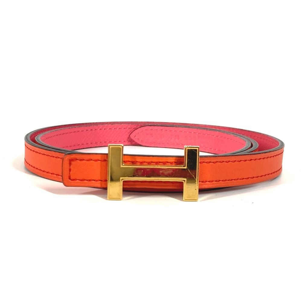 HERMES エルメス ベルト ミニコンスタンス Hベルト レザー