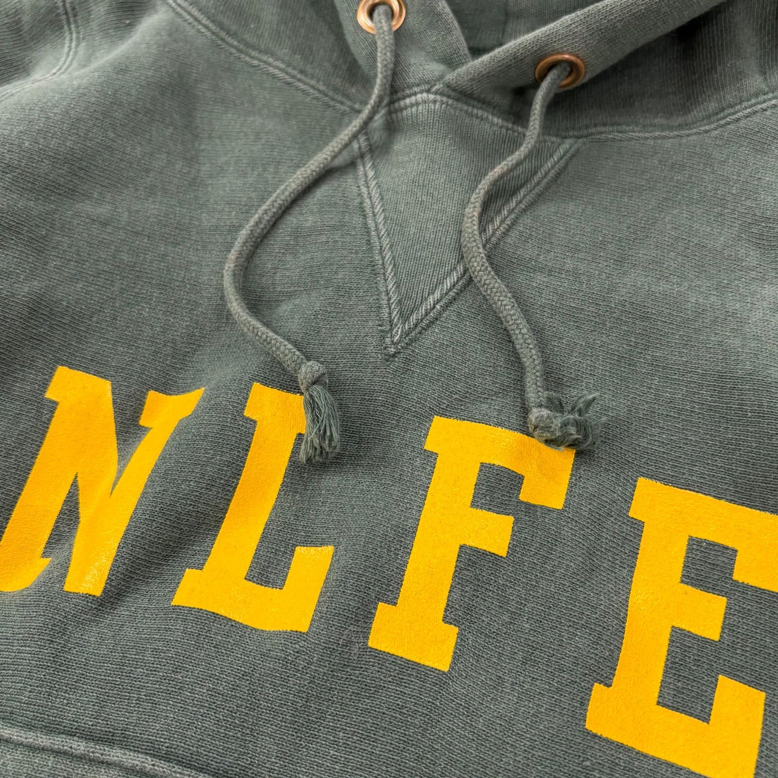O1 単色タグ 緑 Champion Reverse Weave NLFE チャンピオン リバース 