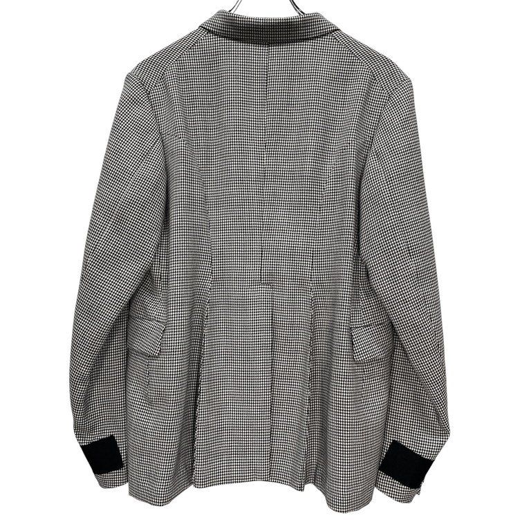 BLACK COMME des GARCONS 10AW 千鳥格子柄カフステーピング4B  