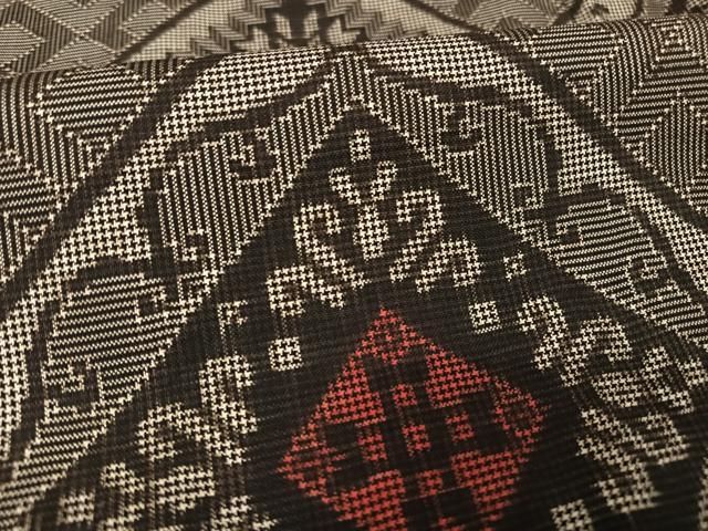 平和屋着物●本場大島紬　龍郷絣　正絹　逸品　AAAW4217np 平和屋着物○本場大島紬 龍郷絣 正絹 逸品 AAAW4217np - メルカリ