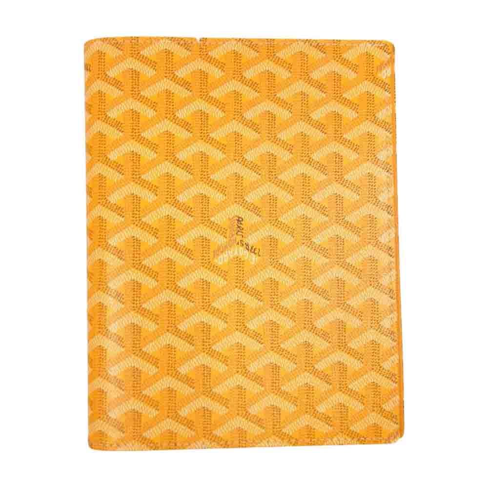 GOYARD ゴヤール カスティリオーネ 手帳 カバー イエロー系【極上美品】【中古】 GOYARD ゴヤール カスティリオーネ 手帳 カバー【中古】 - メルカリ