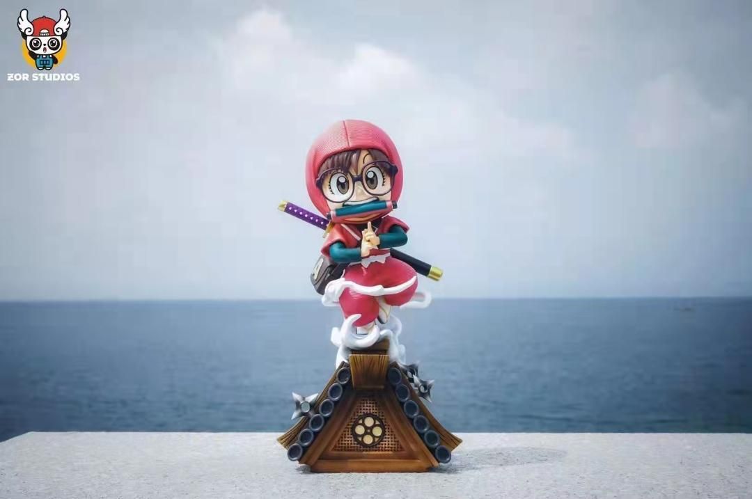 Dr.スランプ アラレちゃん 忍者 ガレージキット 塗装済み完成品 フィギュア Dr.スランプ アラレちゃん 忍者 ガレージキット 塗装済み完成品