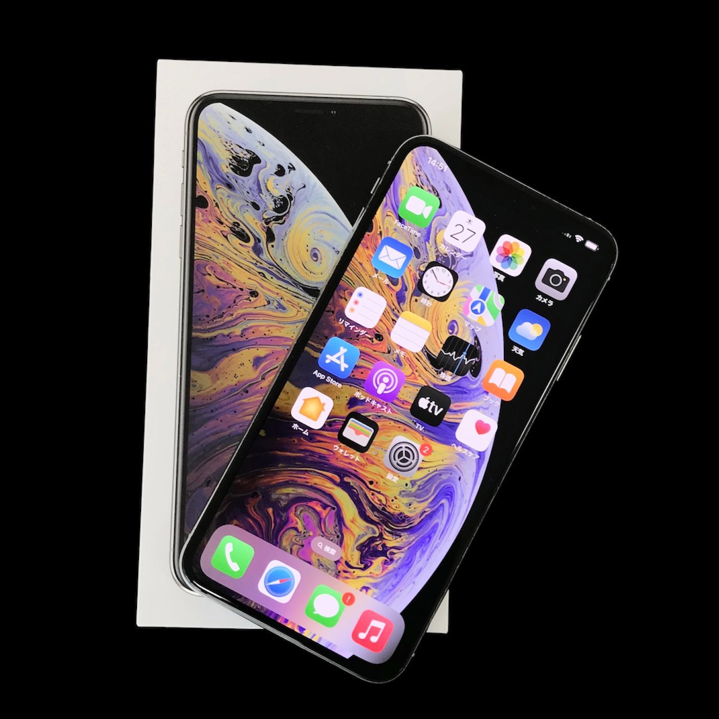 θ【SIMロック解除済み】 iPhone XS Max 64GB シルバー - メルカリ