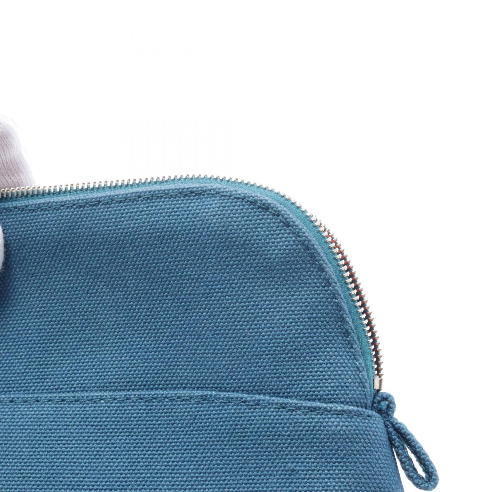 エルメス HERMES ポーチ ボリードポーチ ミニ ブルーペトロール