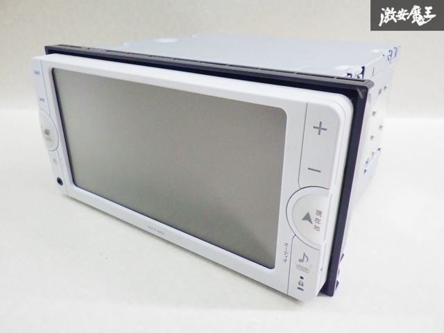 実働外し トヨタ純正 ナビ カーナビ ナビモニター メモリーナビ CD ワンセグ AUX NSCP-W62 08545-00V70 棚2J12
