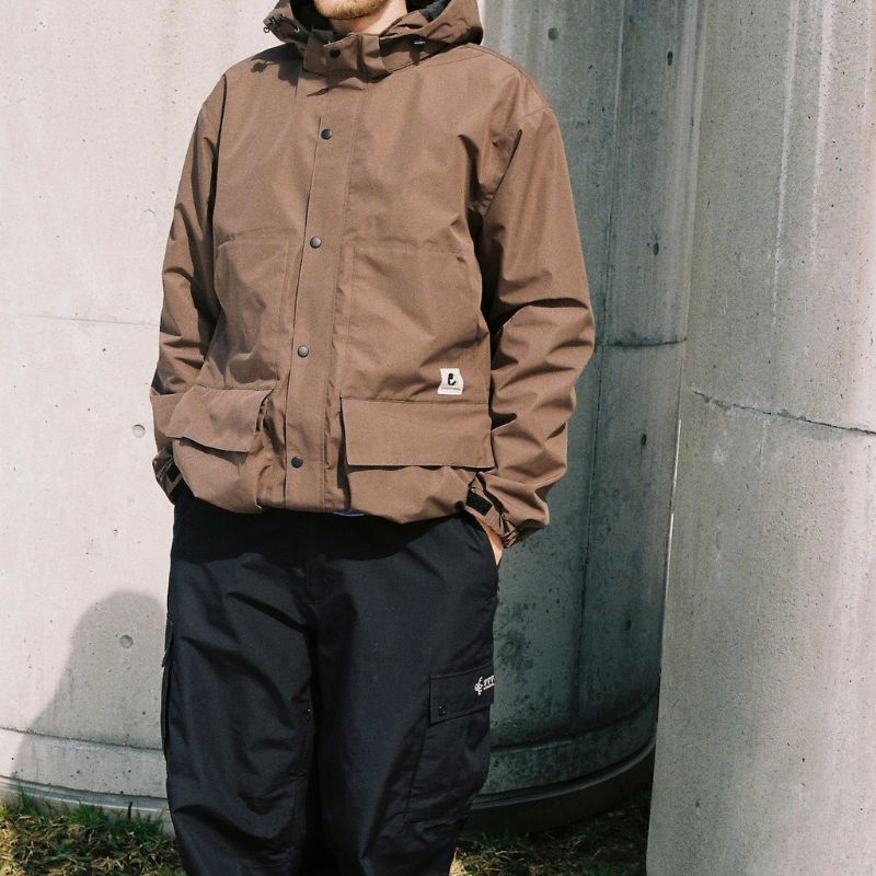 NOMADIK GLITCH JKT BROWN/LIGHTBROWN Lサイズ 2025年最新】nomadik