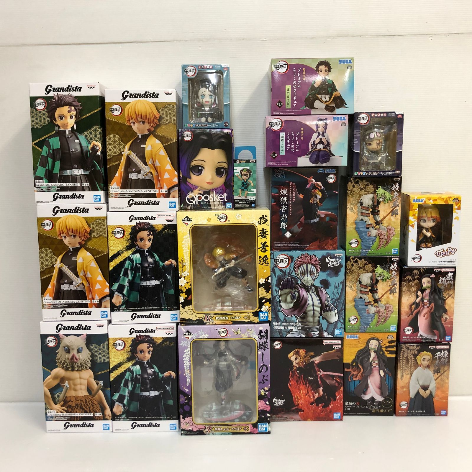 ▲鬼滅の刃 フィギュア まとめ ※箱ダメージ品含む 未使用品 smkmt089678
