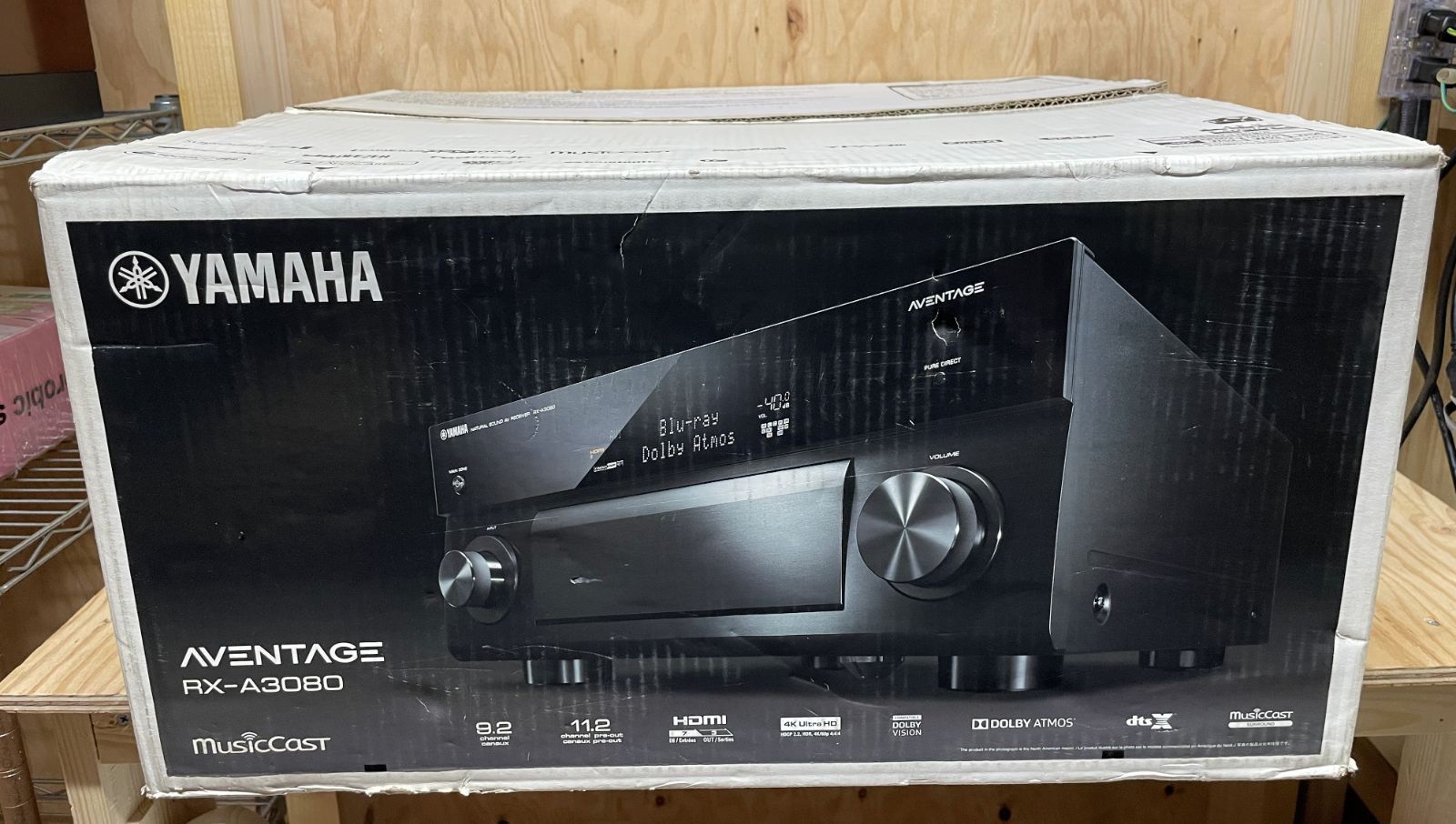 ヤマハ ハイエンド9.2ch AVレシーバー AVアンプ ☆YAMAHA ヤマハ ハイエンド9.2ch AVアンプ レシーバー RX-A3080