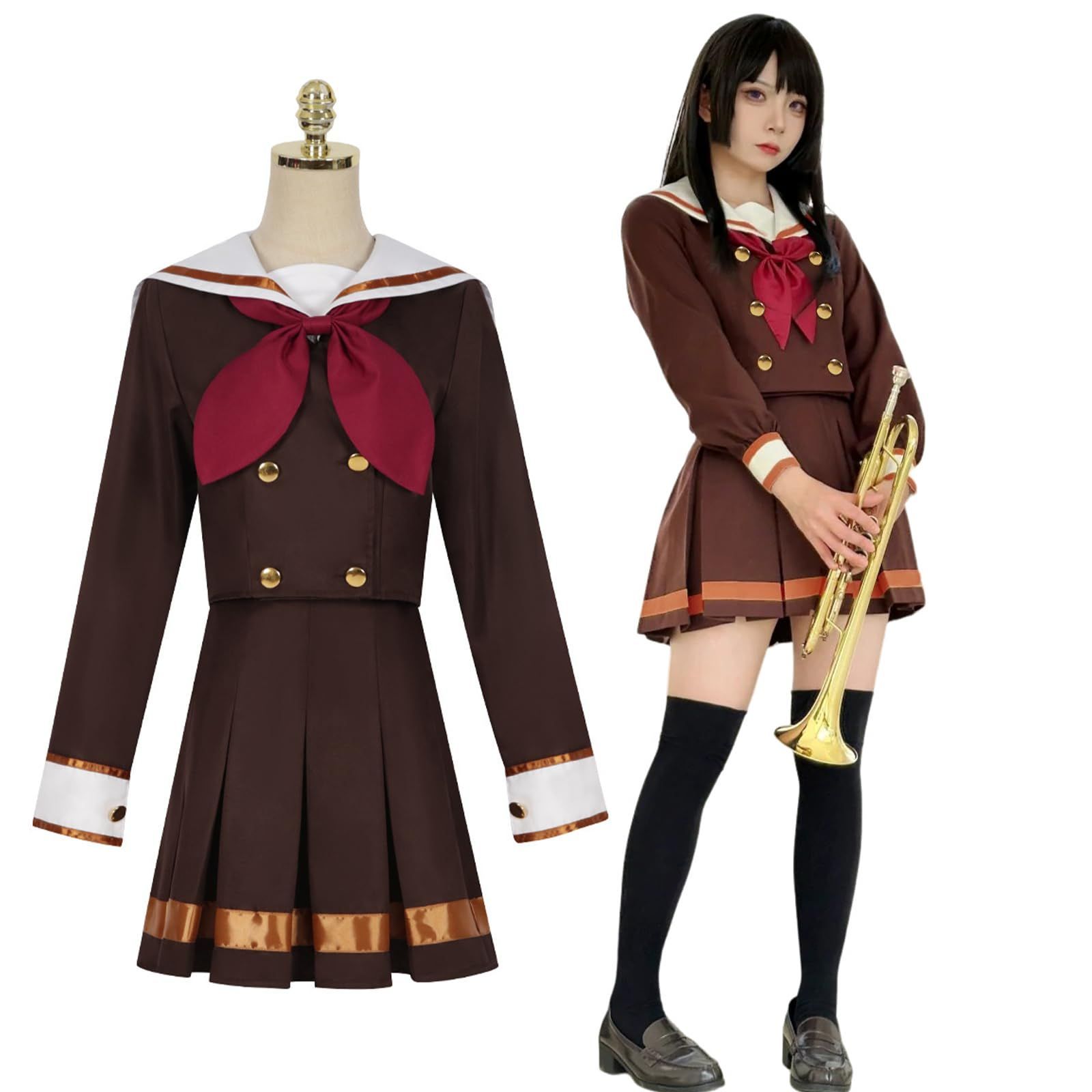 響け！ユーフォニアム コスプレ [神併良品] ソックス付き 黄前久美子